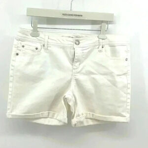 WHITE  ALMOST FAMOUS DENIM SHORTS